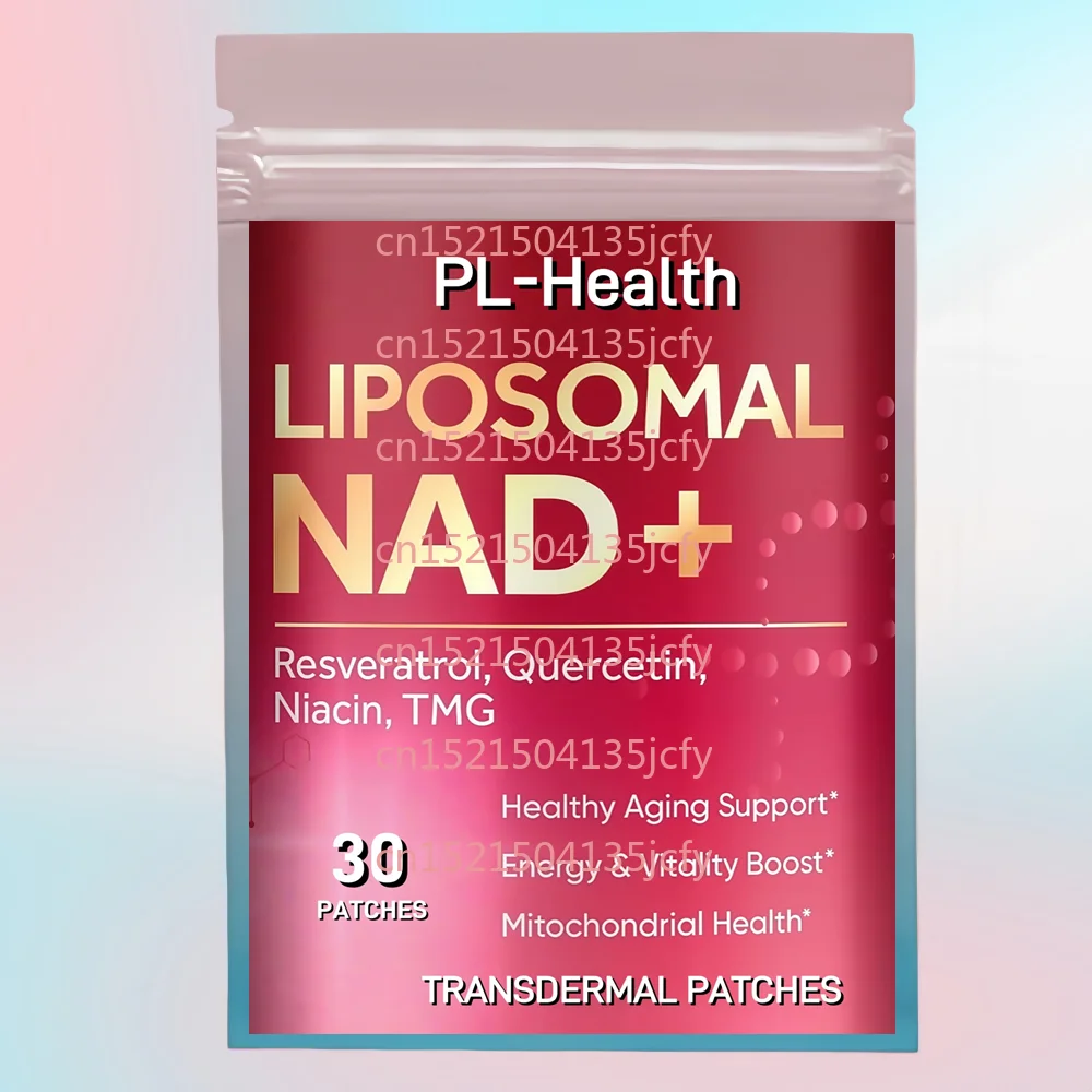 30 Patches Liposomal NAD Transdermal Patches for Women & Men with Resveratrol, Quercetin Brain Health, Anti-Aging, Longevity
30 Patches Liposomal NAD Transdermal Patches for Women & Men with Resveratrol, Quercetin Brain Health, Anti-Aging, Longevity