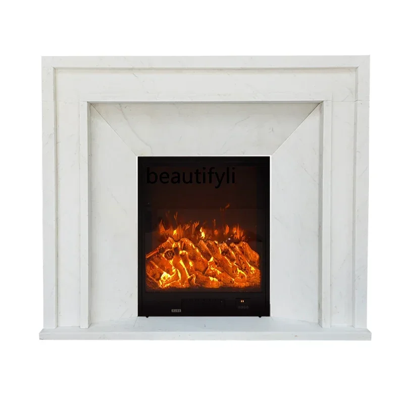 Y Marble Fireplace White of Fangshan Stone Living Room Heating European French Style Fireplace Ornaments
Y Marble Fireplace White of Fangshan Stone Living Room Heating European French Style Fireplace Ornaments