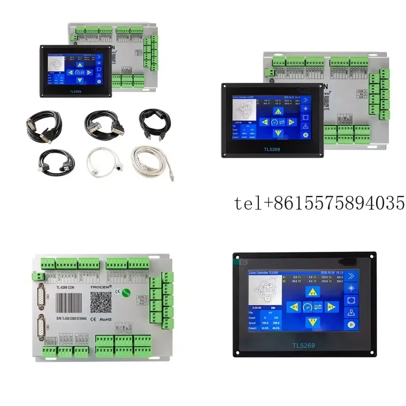 Hot New Trocen CO2 Cutting Motion Control Card TL-5269 (9-axis) Replace TL5200PRO for CO2 Engraving & Cutting
Hot New Trocen CO2 Cutting Motion Control Card TL-5269 (9-axis) Replace TL5200PRO for CO2 Engraving & Cutting