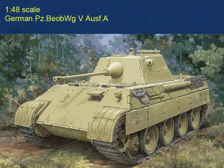 HOBBY BOSS 84831 1/48 German Pz.BeobWg V Ausf.A Assembly Plastic Model Kit
HOBBY BOSS 84831 1/48 German Pz.BeobWg V Ausf.A Assembly Plastic Model Kit