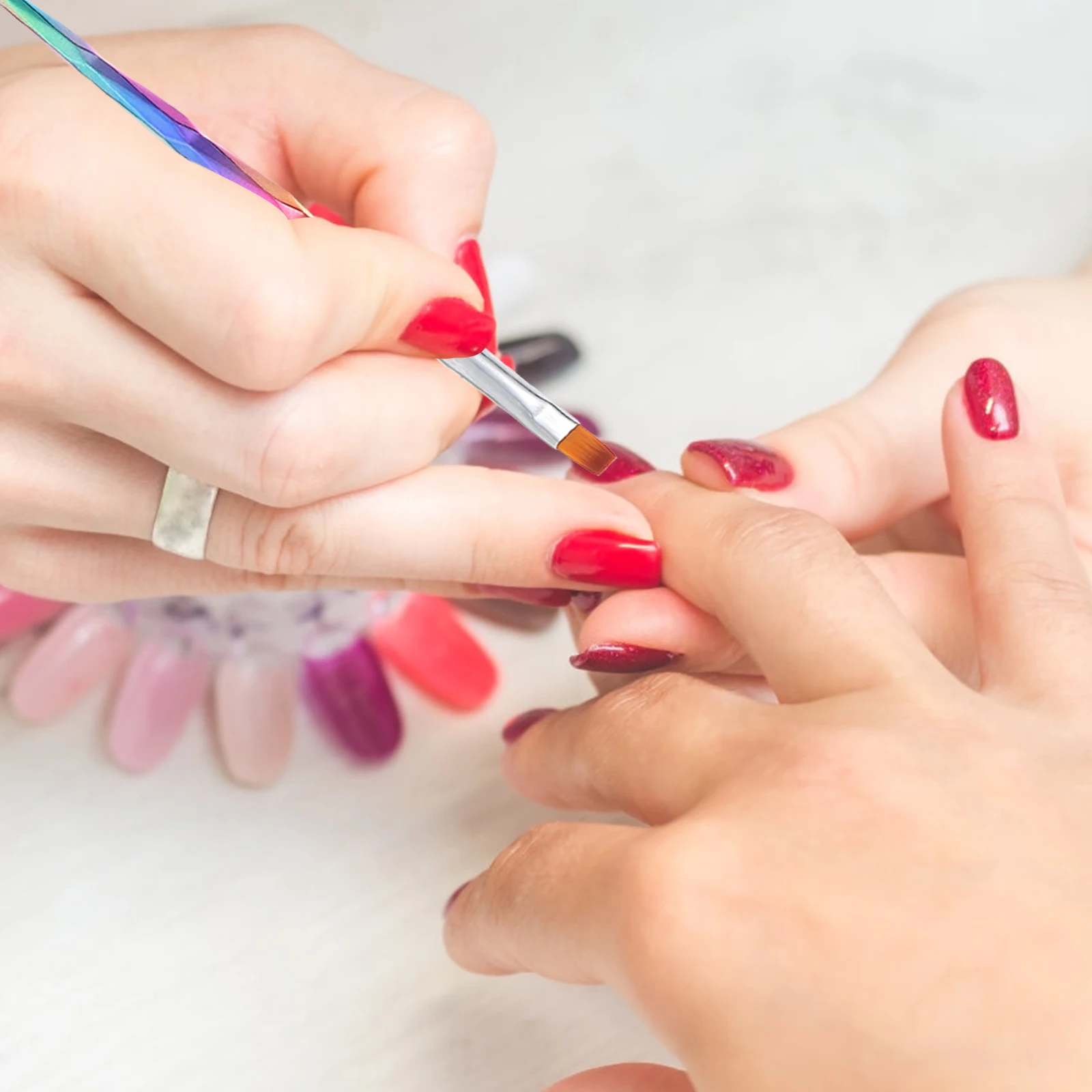 12pcs Nail Art Brush Pen French Manicure Drawing Tools DIY Crystal Painting Salon Beauty Supplies Nail Polish Accessories
12pcs Nail Art Brush Pen French Manicure Drawing Tools DIY Crystal Painting Salon Beauty Supplies Nail Polish Accessories
