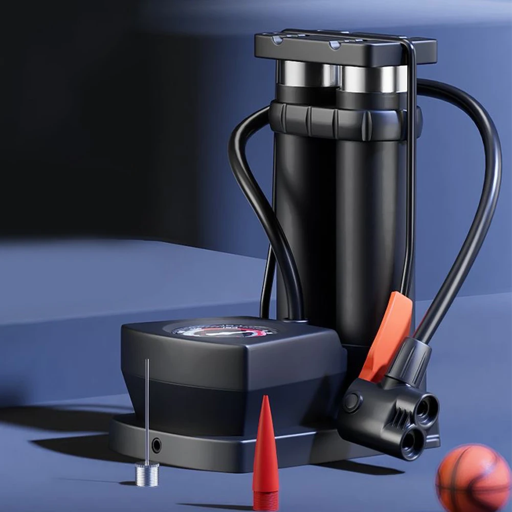 Portable High Pressure Bicycle Foot Pedal Pump With Gauge Quick Inflator For Electric Motorcycle Car Basketball BHL141-FRO
Portable High Pressure Bicycle Foot Pedal Pump With Gauge Quick Inflator For Electric Motorcycle Car Basketball BHL141-FRO