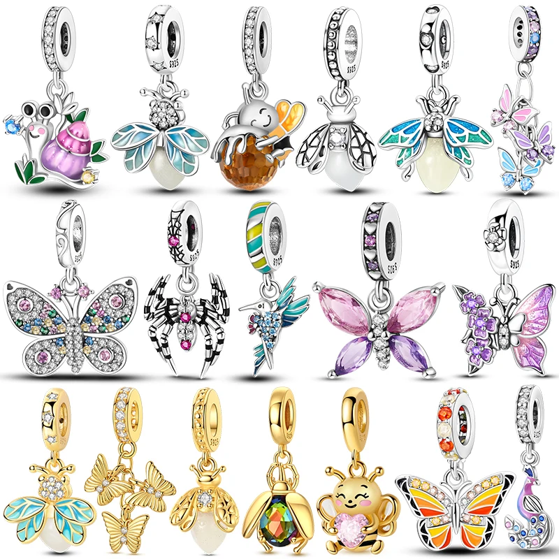 charms plata de ley 925 Luminous Fireflies Pendant Beads Fits 3mm Bracelets Necklace For Women Luxury DIY Fine Jewelry Making
charms plata de ley 925 Luminous Fireflies Pendant Beads Fits 3mm Bracelets Necklace For Women Luxury DIY Fine Jewelry Making