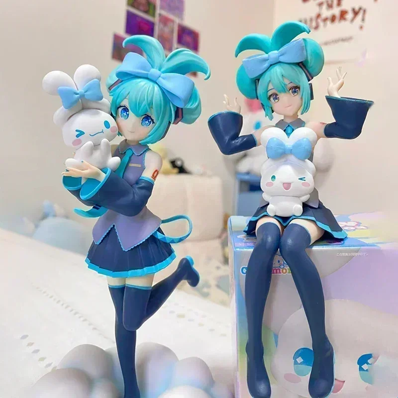 Экшн-фигурки Hatsune Miku, собака корицы, ПВХ, 17 см, украшение автомобиля, милые Мультяшные модные модели кукол, детские игрушки, подарок-сюрприз
Экшн-фигурки Hatsune Miku, собака корицы, ПВХ, 17 см, украшение автомобиля, милые Мультяшные модные модели кукол, детские игрушки, подарок-сюрприз