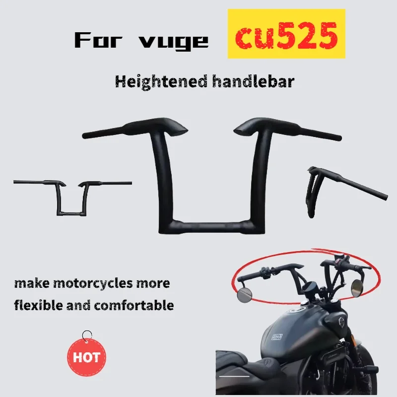 Для VOGE CU525 модифицированный руль молодежная версия модифицированный высокий руль в стиле ретро, усиленный направляющий руль
Для VOGE CU525 модифицированный руль молодежная версия модифицированный высокий руль в стиле ретро, усиленный направляющий руль