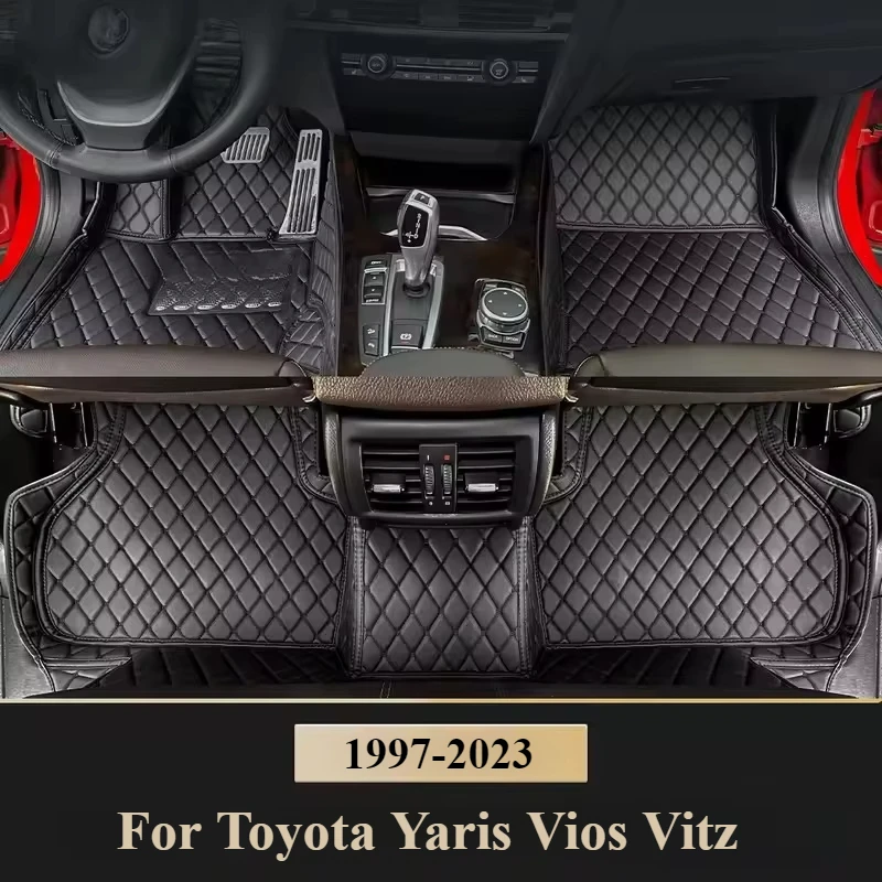Custom Car Floor Mats For Toyota Yaris Vios Vitz 1997-2023 Saloon and Hatchback Auto Carpets Foot Coche Accessorie
Custom Car Floor Mats For Toyota Yaris Vios Vitz 1997-2023 Saloon and Hatchback Auto Carpets Foot Coche Accessorie
