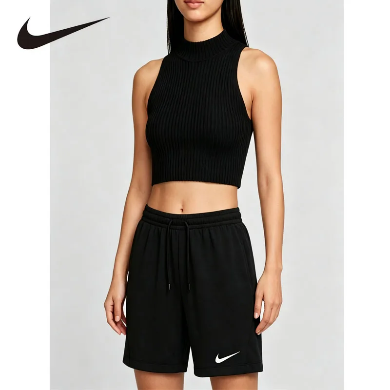 Nike 2PCS Womens Sports Suit Sleeveless Breathable Sports Tank Top and DRI-FIT Sports Shorts FN3678-010+IB8654-010
Nike 2PCS Womens Sports Suit Sleeveless Breathable Sports Tank Top and DRI-FIT Sports Shorts FN3678-010+IB8654-010