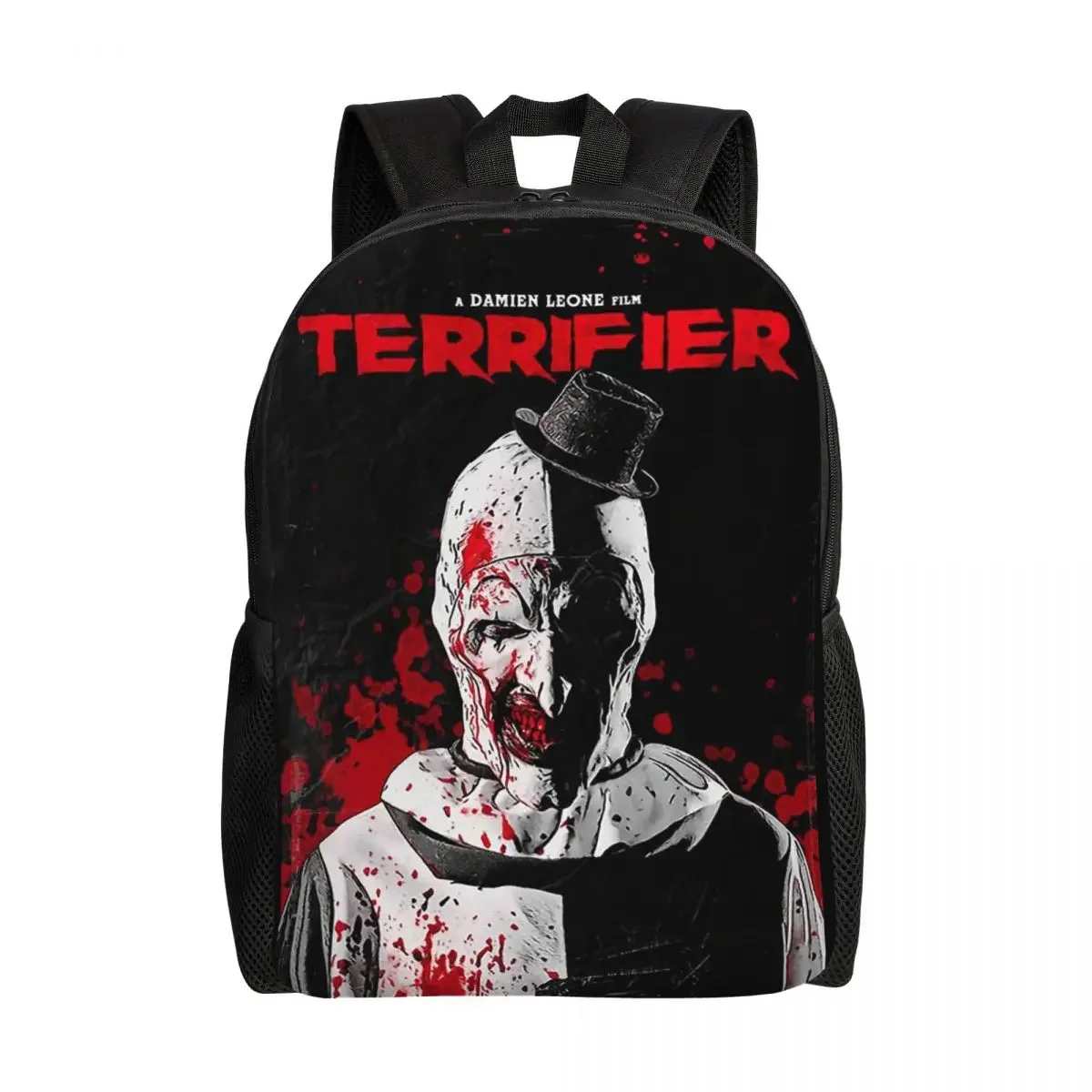 Custom Terrifier Movie Travel Backpack Women Men School Computer Bookbag Horror Halloween Clown College Student Daypack Bags
Custom Terrifier Movie Travel Backpack Women Men School Computer Bookbag Horror Halloween Clown College Student Daypack Bags