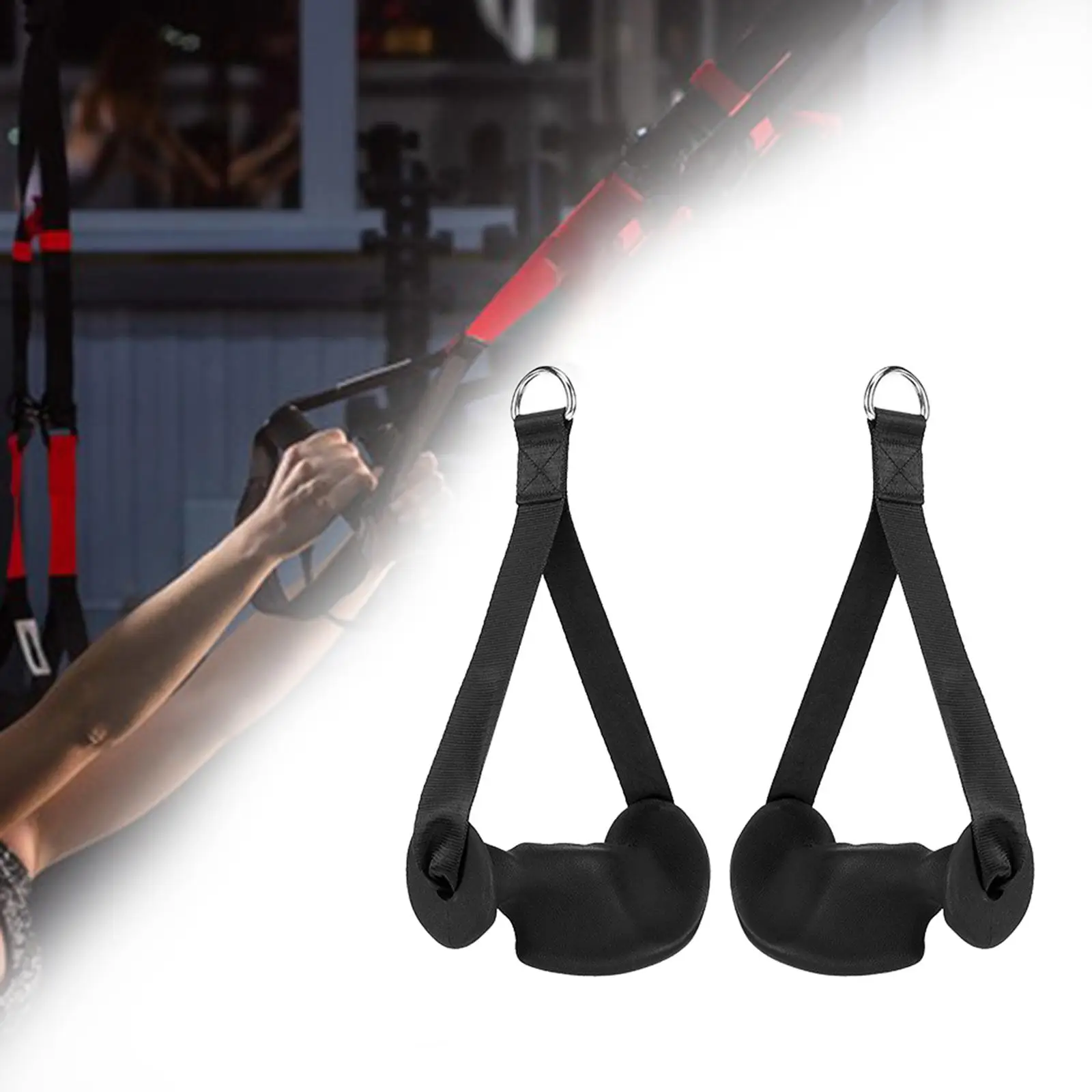 Exercise Handles Ergonomic Design Cable Machine Handles for Pilates Rowing Exercise Home Gym Use Bodybuilding Working Out
Exercise Handles Ergonomic Design Cable Machine Handles for Pilates Rowing Exercise Home Gym Use Bodybuilding Working Out