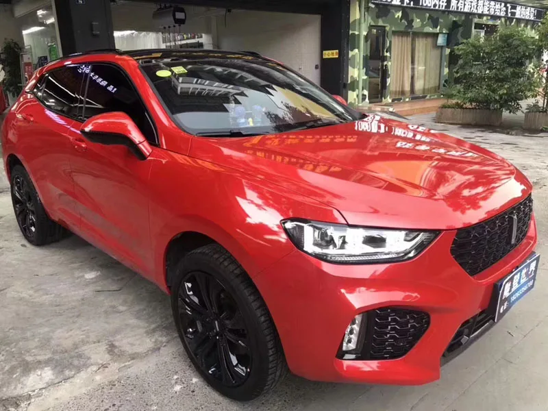 High Quality Red Glossy Metallic Adhesive Vinyl Car Wrap Film Roll with Air Release DIY size 1.52x18m 5x59ft
High Quality Red Glossy Metallic Adhesive Vinyl Car Wrap Film Roll with Air Release DIY size 1.52x18m 5x59ft