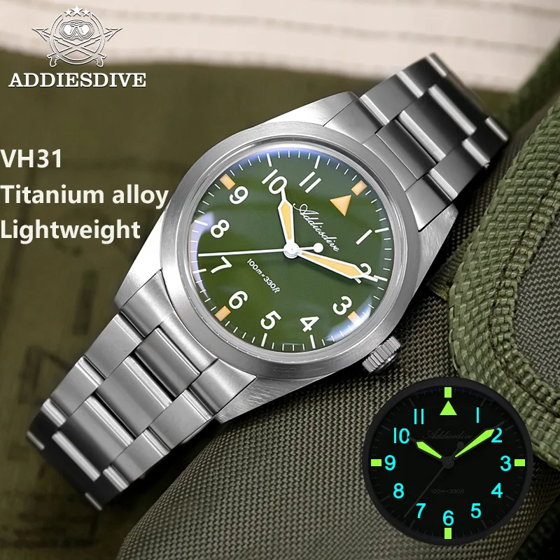 ADDIESDIVE AD2502 Часы из титанового сплава VH31 Кварцевые секундные часы Водонепроницаемые 10 бар Светящиеся Роскошные мужские наручные часы Reloj Hombre
ADDIESDIVE AD2502 Часы из титанового сплава VH31 Кварцевые секундные часы Водонепроницаемые 10 бар Светящиеся Роскошные мужские наручные часы Reloj Hombre