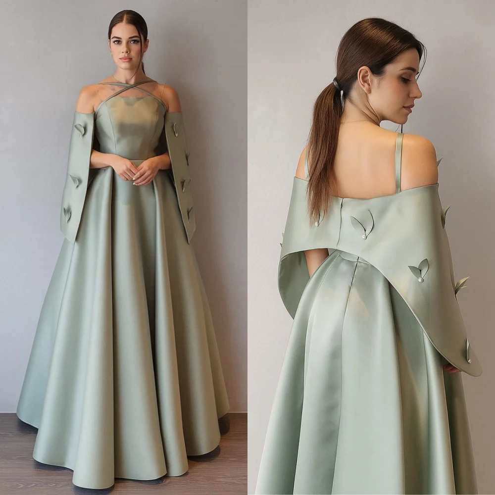 Customized Modern Style Fashion Charmeuse Pleat A-line Off-the-shoulder Long Dresses Bespoke Occasion Dresses Matching Classic
Customized Modern Style Fashion Charmeuse Pleat A-line Off-the-shoulder Long Dresses Bespoke Occasion Dresses Matching Classic
