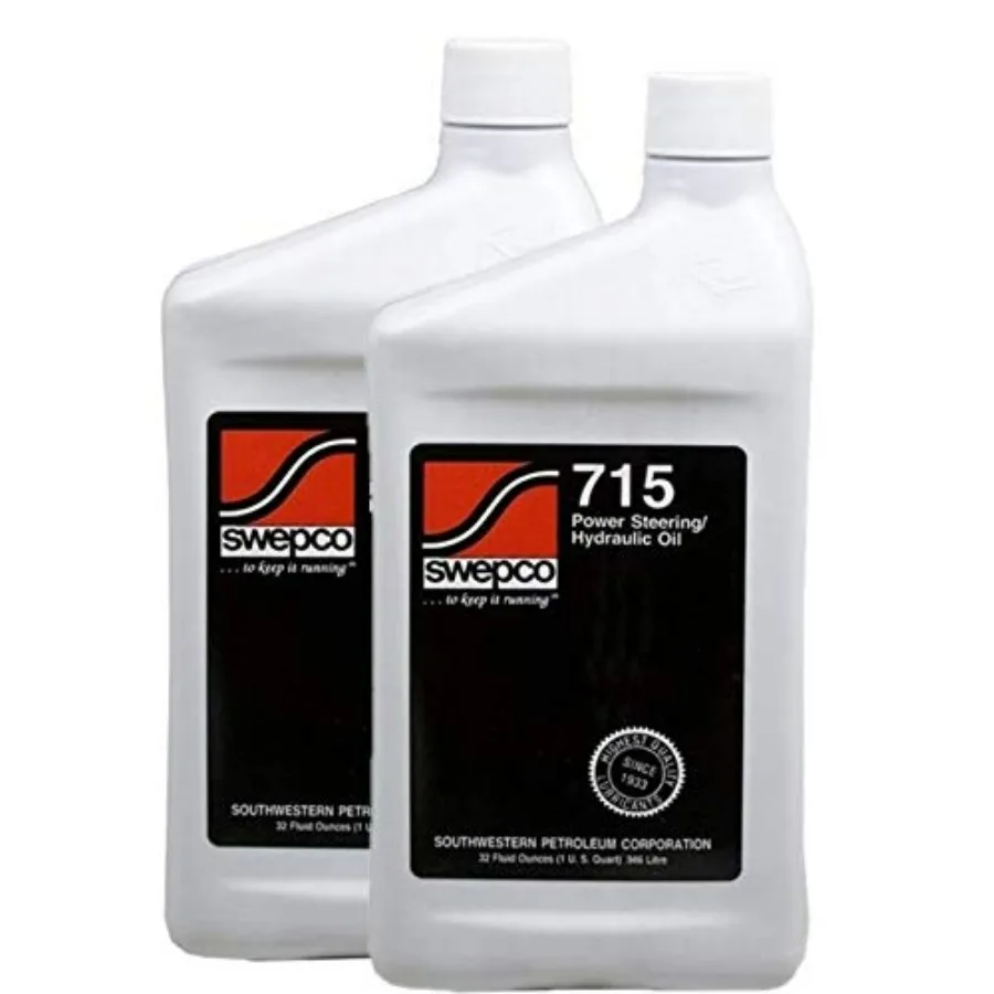 715 Power Steering/Hydraulic Oil, Pack of 2 Quarts
715 Power Steering/Hydraulic Oil, Pack of 2 Quarts