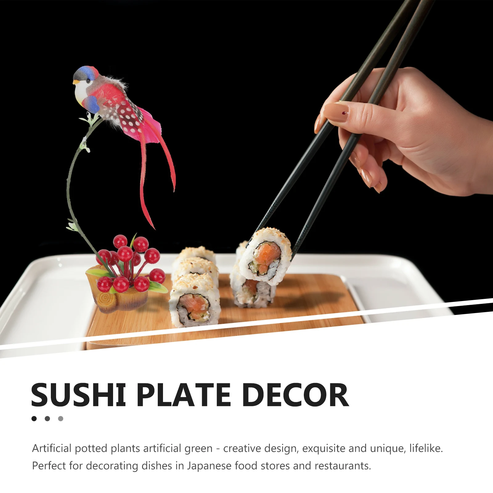 Creative Plate Decor Cold Dish Decor Resin nament Stable Base Unique Sushi Plate Decoration Tableware Supply Plant
Creative Plate Decor Cold Dish Decor Resin nament Stable Base Unique Sushi Plate Decoration Tableware Supply Plant