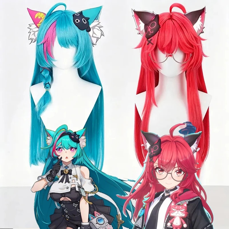 Game Neverness to Everness NTE Nanally Coluccis Mint Cosplay Wig Women Lolita Long Hair Heat Resistant Synthetic Full Wig Prop
Game Neverness to Everness NTE Nanally Coluccis Mint Cosplay Wig Women Lolita Long Hair Heat Resistant Synthetic Full Wig Prop
