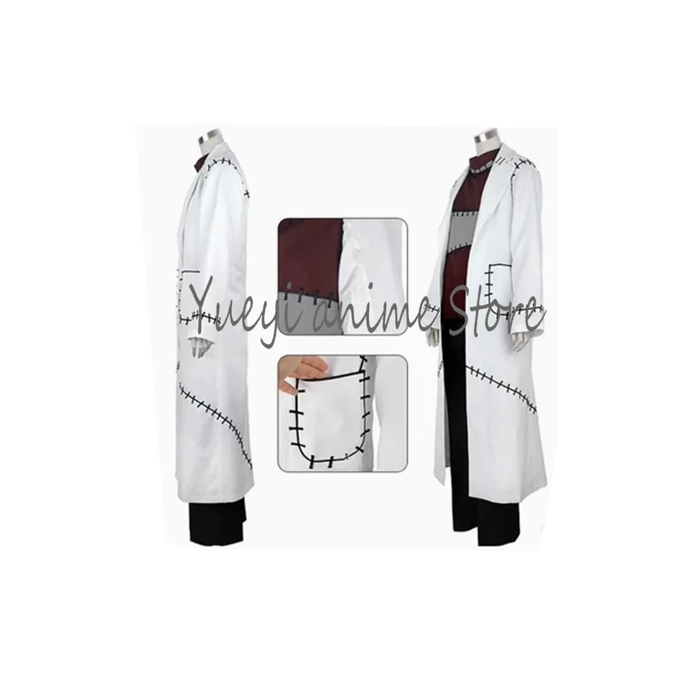Cosplay Stein Costume Doctor Uniform Splicing Coat Halloween Christmas Costume full set---- customized
Cosplay Stein Costume Doctor Uniform Splicing Coat Halloween Christmas Costume full set---- customized
