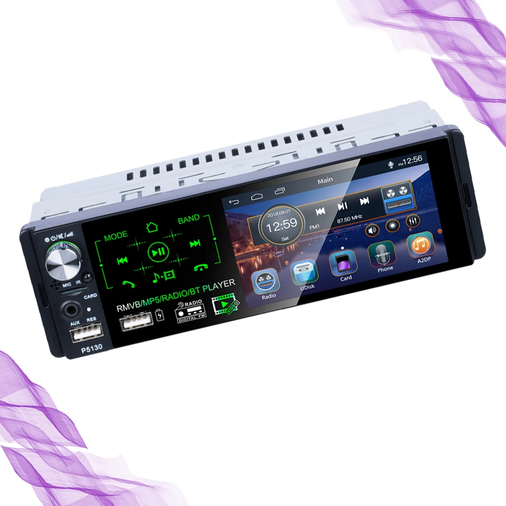 4.1 Inch Mp5 Player Touch Screen Dual Usb Car Stereo Receiver Thermometer Rear View Fm Radio Built-In Vehicle-Mounted Player
4.1 Inch Mp5 Player Touch Screen Dual Usb Car Stereo Receiver Thermometer Rear View Fm Radio Built-In Vehicle-Mounted Player