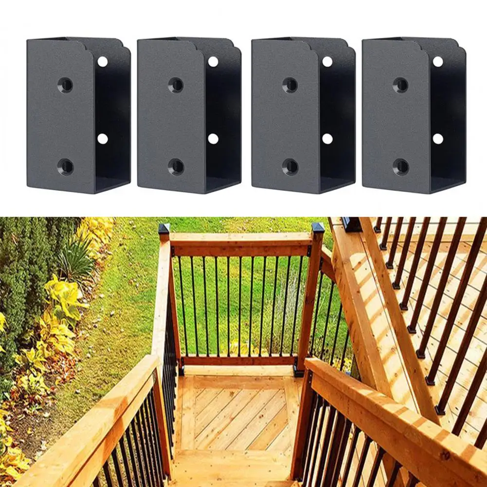 8Pcs Deck Railing Connector Stainless Steel Deck Railing Brackets Corrosion Resistant Stair Railing Bracket Handrail Connection
8Pcs Deck Railing Connector Stainless Steel Deck Railing Brackets Corrosion Resistant Stair Railing Bracket Handrail Connection