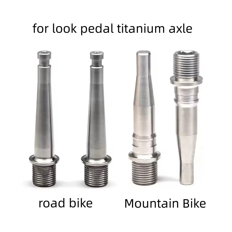 Bicycle titanium pedal axle 6al/4v (TC4) for look keo blade pedal Road bike mountain bike pedal upgrade
Bicycle titanium pedal axle 6al/4v (TC4) for look keo blade pedal Road bike mountain bike pedal upgrade