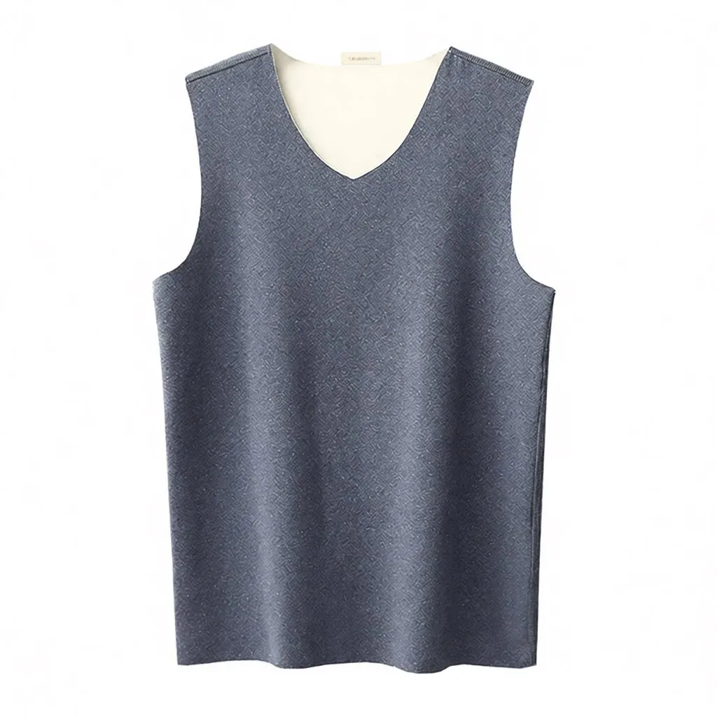 Thickened Fleece Warm Vest Unisex Anti-Static Double Layered Home Clothes Thermal Underwear Men's Vest Soft Polyester Fiber
Thickened Fleece Warm Vest Unisex Anti-Static Double Layered Home Clothes Thermal Underwear Men's Vest Soft Polyester Fiber