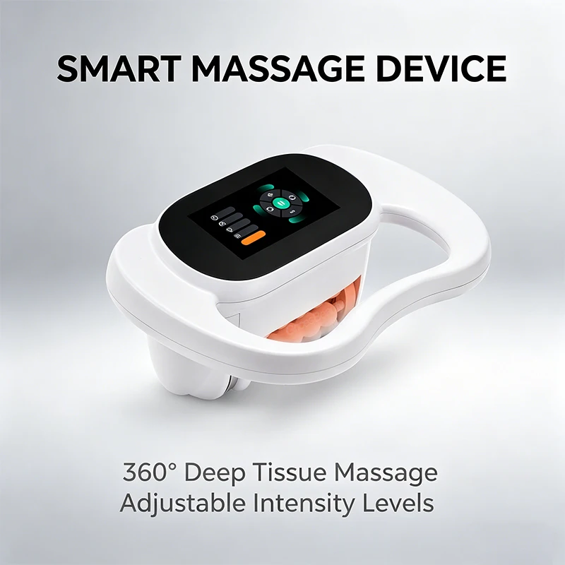 New Arrival 360 Rotation Handheld Electric Rolling Massager Adjustable Speed Body Massager Portable Fat Burning Skin Firming
New Arrival 360 Rotation Handheld Electric Rolling Massager Adjustable Speed Body Massager Portable Fat Burning Skin Firming
