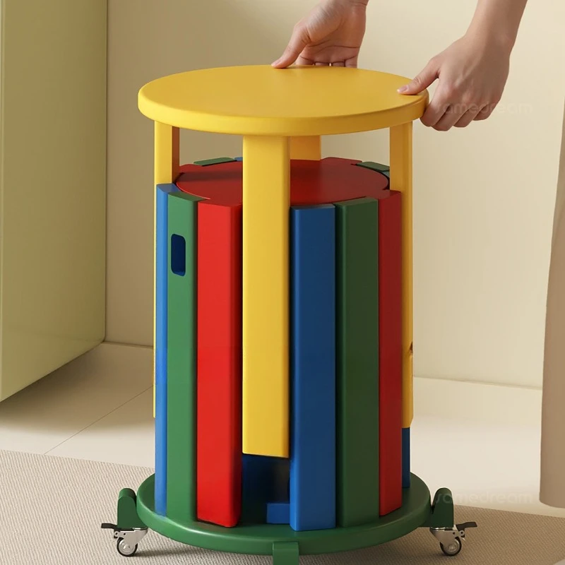 Stacked music stool Household stackable Combination stool Stackable folding bench Spare round stool
Stacked music stool Household stackable Combination stool Stackable folding bench Spare round stool