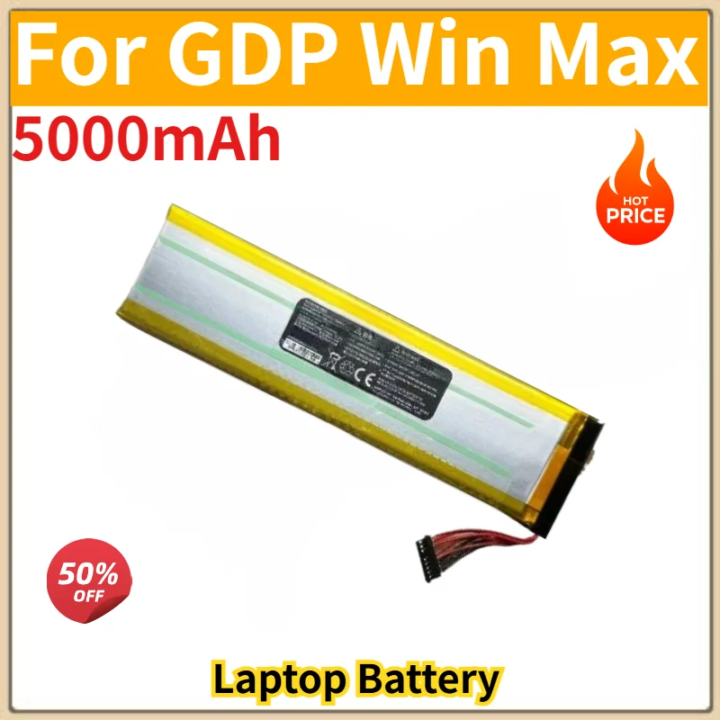 High Quality Laptop Battery 5000mAh for GDP Win Max Brand New Replacement Battery
High Quality Laptop Battery 5000mAh for GDP Win Max Brand New Replacement Battery