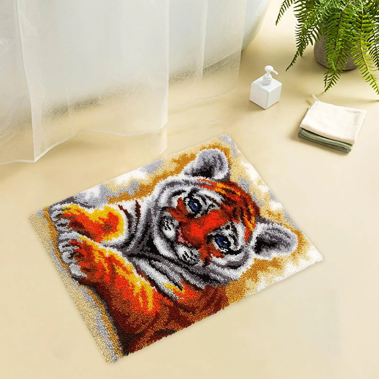 Creative Carpet Latch Hooking Kits Animal Pattern Festival Gift for Festival
Creative Carpet Latch Hooking Kits Animal Pattern Festival Gift for Festival