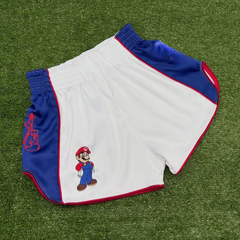 Bandai Mario Muay Thai Shorts Men's Oversized Breathable Quick Drying MMA Sports Shorts Octagonal Cage Fighting Night Shorts
Bandai Mario Muay Thai Shorts Men's Oversized Breathable Quick Drying MMA Sports Shorts Octagonal Cage Fighting Night Shorts