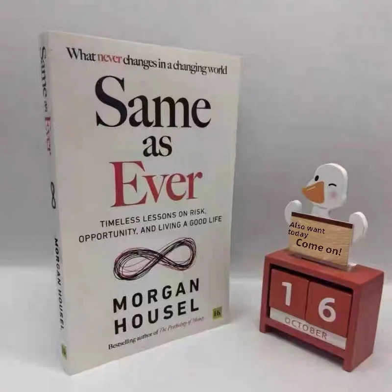 By Morgan Housel The Psychology of Money And Same as Ever Book in English Paperback 
By Morgan Housel The Psychology of Money And Same as Ever Book in English Paperback