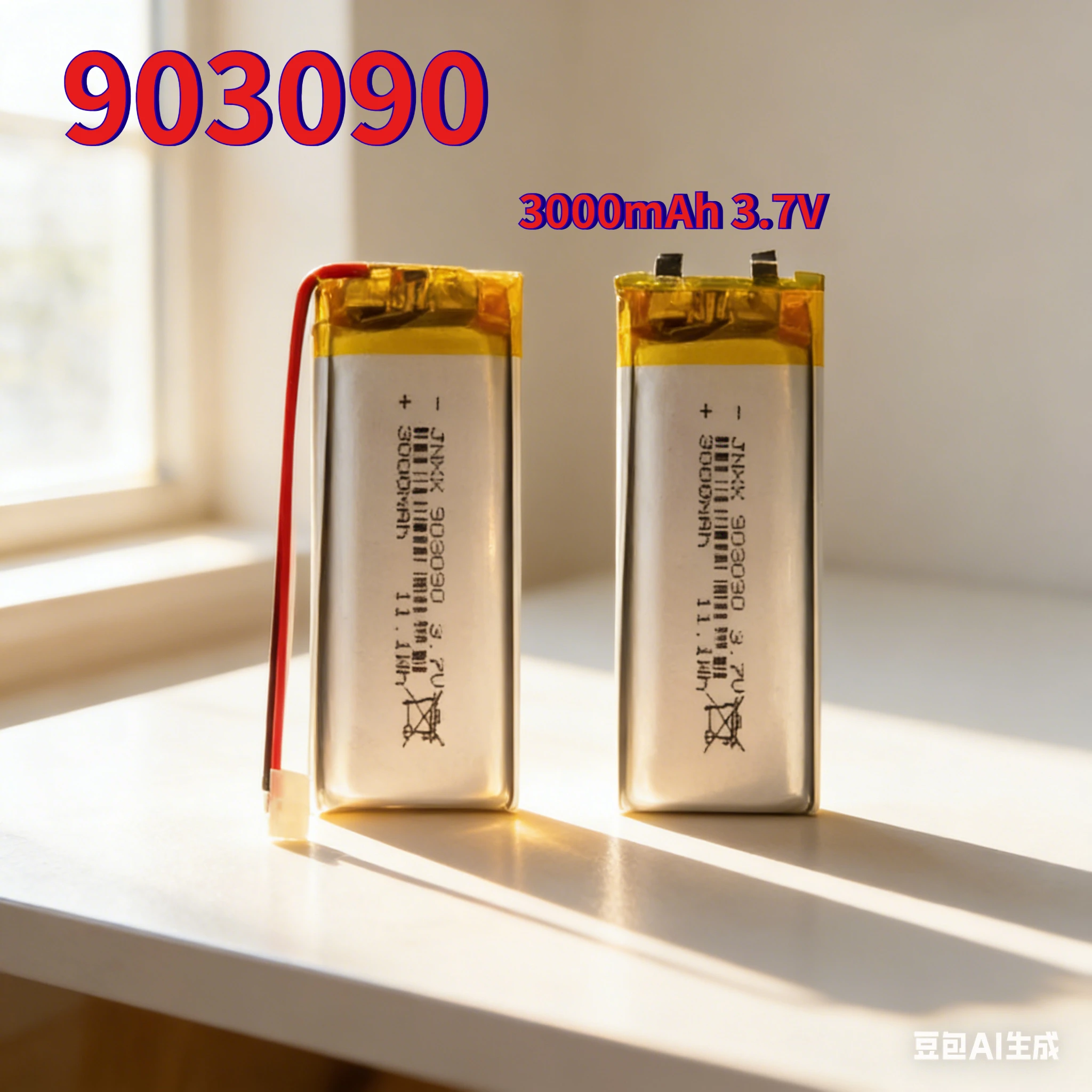 1-10pcs 903090 3.7V 3000mAh Lithium Polymer Battery for Bluetooth Speaker Sprayer Air Purifier Lighting
1-10pcs 903090 3.7V 3000mAh Lithium Polymer Battery for Bluetooth Speaker Sprayer Air Purifier Lighting