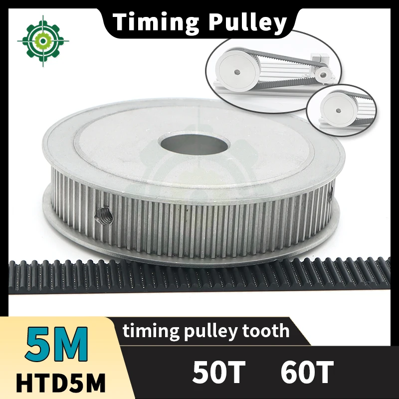 HTD5M Timing Pulley 5M 50T 60T for Belt Width 15mm 20mm 25mm 5M Belt Pulley Keyway Bore 50teeth 60teeth HTD 5M Synchronous Wheel
HTD5M Timing Pulley 5M 50T 60T for Belt Width 15mm 20mm 25mm 5M Belt Pulley Keyway Bore 50teeth 60teeth HTD 5M Synchronous Wheel
