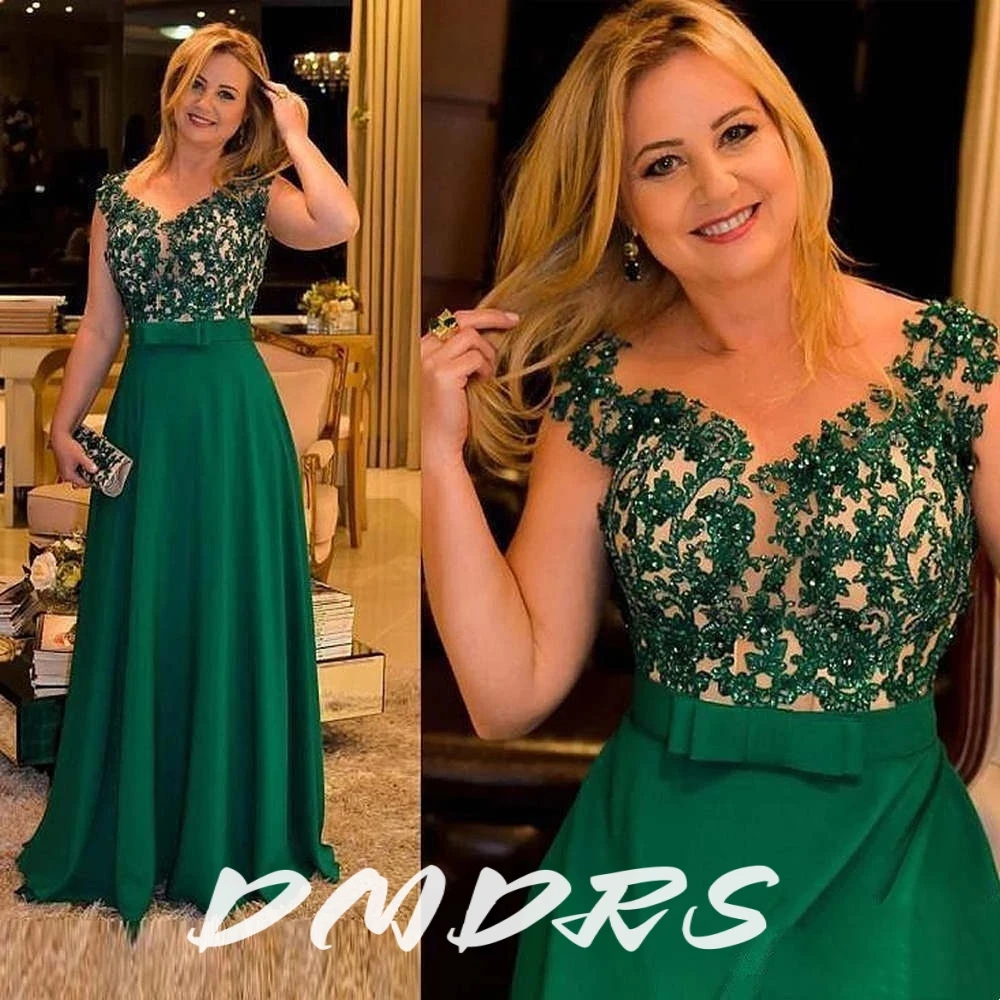 Alicerb Elegant Dark Green Lace Mother Of The Bride Dresses Floor Length Wedding Party Women Customized Evening Prom Gowns
Alicerb Elegant Dark Green Lace Mother Of The Bride Dresses Floor Length Wedding Party Women Customized Evening Prom Gowns