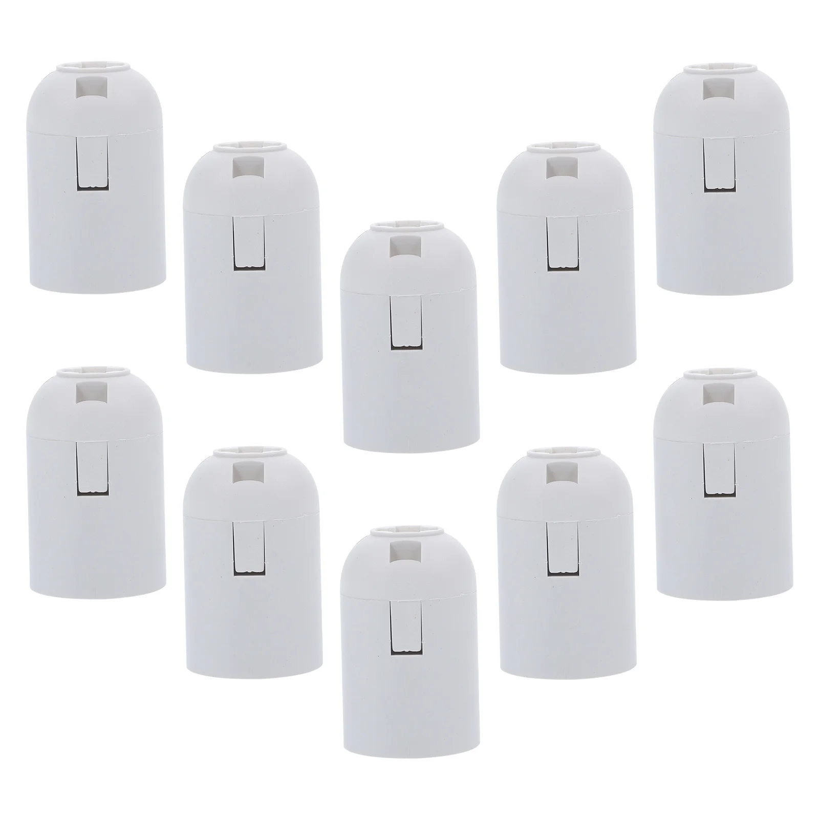 10pcs Led Light Socket E26 E27 Bulb Holder Heat Resistant For Diy Lamp Repair Kits Lighting Fixture Parts Home Office Decor
10pcs Led Light Socket E26 E27 Bulb Holder Heat Resistant For Diy Lamp Repair Kits Lighting Fixture Parts Home Office Decor