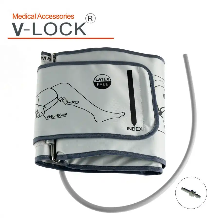 strong reusable Electric sphygmomanometer Blood Pressure Cuff for adult thigh range 46-66cm
strong reusable Electric sphygmomanometer Blood Pressure Cuff for adult thigh range 46-66cm