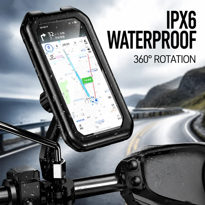 Mobile phone navigation stand motorcycle & electric vehicle riding stand rainproof & stable mountain bicycle phone stand
Mobile phone navigation stand motorcycle & electric vehicle riding stand rainproof & stable mountain bicycle phone stand