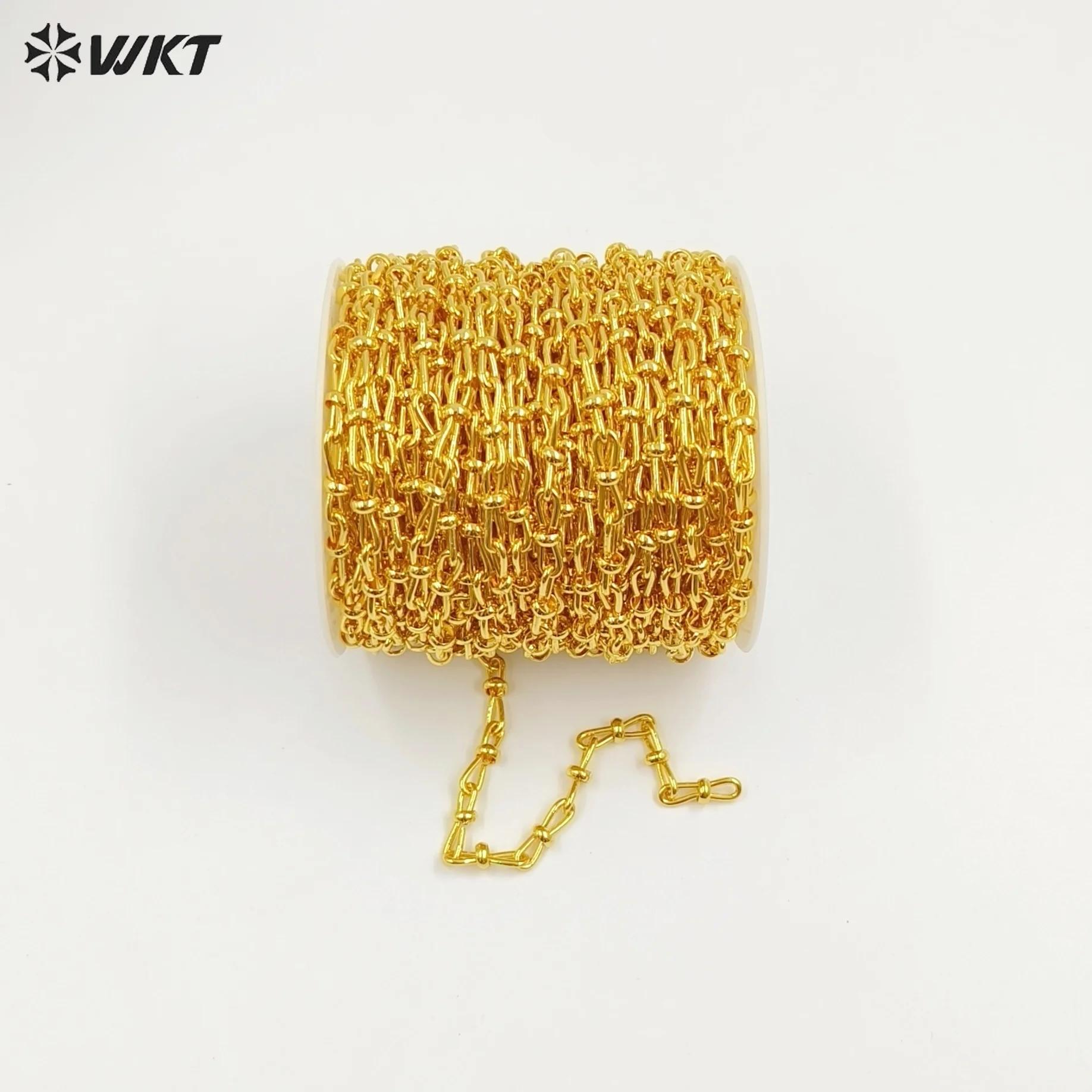 WT-BC255 High Quality Vintage Chain Meter 18K Yellow Brass For Women Jewelry Gifts Daily ACC
WT-BC255 High Quality Vintage Chain Meter 18K Yellow Brass For Women Jewelry Gifts Daily ACC