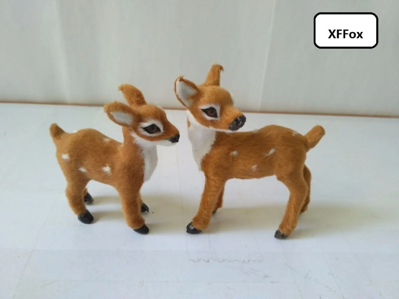 a pair of simulation deer models plastic&furs sika deer dolls home decoration gift xf2282
a pair of simulation deer models plastic&furs sika deer dolls home decoration gift xf2282