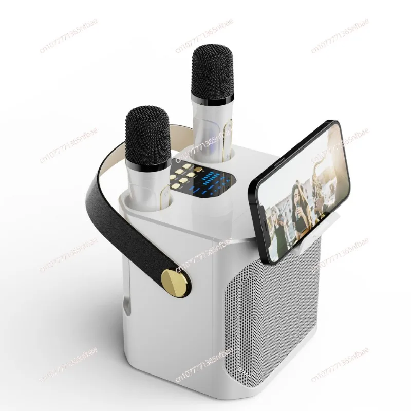 Bluetooth Speaker Outdoor Karaoke Speaker Large Volume Family Dual Microphone with Mai Karaoke All-in-One
Bluetooth Speaker Outdoor Karaoke Speaker Large Volume Family Dual Microphone with Mai Karaoke All-in-One