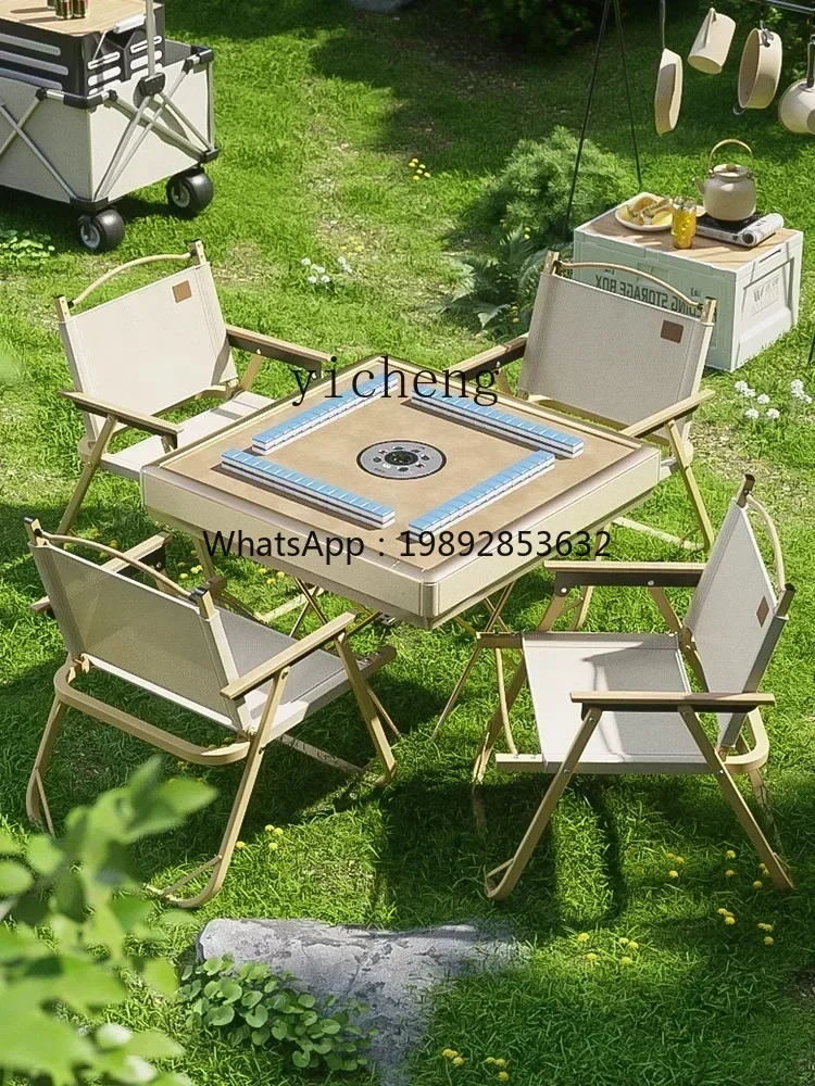 BF camping small mini outdoor portable automatic mahjong machine dining table dual-purpose electric table
BF camping small mini outdoor portable automatic mahjong machine dining table dual-purpose electric table