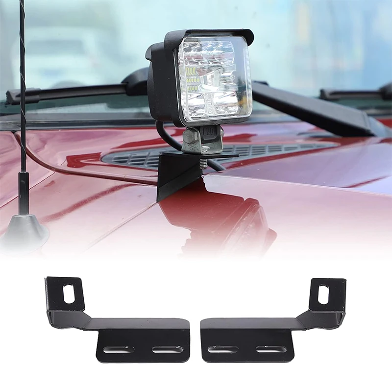 For Toyota FJ Cruiser 2007-2021 Car Hood Light Mount Brackets Hood LED Spotlight Holder Kit Pillar Pods Car Accessories
For Toyota FJ Cruiser 2007-2021 Car Hood Light Mount Brackets Hood LED Spotlight Holder Kit Pillar Pods Car Accessories