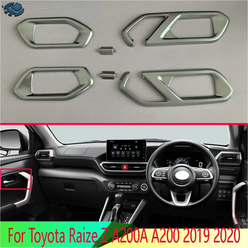 Для Toyota Raize Z A200A A200 2019 2020 автомобильные аксессуары, внутренняя дверная ручка, крышка, защелка чаши, накладка, вставка, рамка, гарнир
Для Toyota Raize Z A200A A200 2019 2020 автомобильные аксессуары, внутренняя дверная ручка, крышка, защелка чаши, накладка, вставка, рамка, гарнир