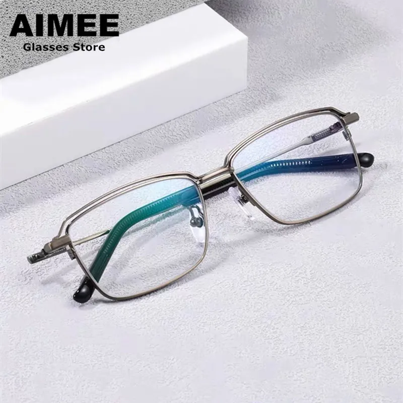 Japanese Handmade Titanium Glasses Frame Men's Business Square Prescription Eyeglasses Women Myopia Eyewear Blue Light GAFAS
Japanese Handmade Titanium Glasses Frame Men's Business Square Prescription Eyeglasses Women Myopia Eyewear Blue Light GAFAS