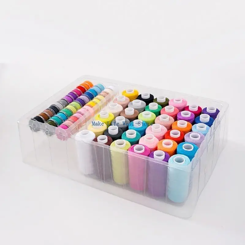 27Pcs Multifunctional Sewing Presser Foot and 72Pcs Multicolored Sewing Thread
27Pcs Multifunctional Sewing Presser Foot and 72Pcs Multicolored Sewing Thread