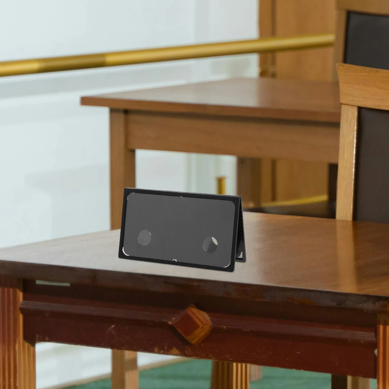 Tabletop Display Stand Plastic Sign Holder For Menu Brochure Poster Seat Card Desktop Storage Rack V-Shaped Design
Tabletop Display Stand Plastic Sign Holder For Menu Brochure Poster Seat Card Desktop Storage Rack V-Shaped Design