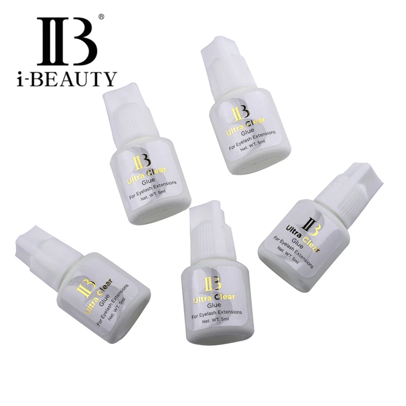 5/10Bottles IB Ultra Clear Lash Glue Original 5ml Strong Fast Drying Eyelash Extensions Transparent Glue Korea Makeup Tools
5/10Bottles IB Ultra Clear Lash Glue Original 5ml Strong Fast Drying Eyelash Extensions Transparent Glue Korea Makeup Tools