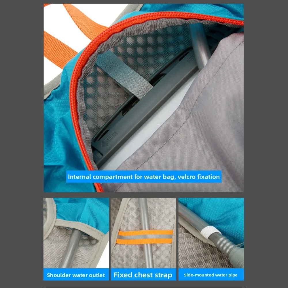 Waterproof Reflective Running Vest Pack Breathable Adjustable Running Hydration Vest Bag Multifunctional Convenient
Waterproof Reflective Running Vest Pack Breathable Adjustable Running Hydration Vest Bag Multifunctional Convenient
