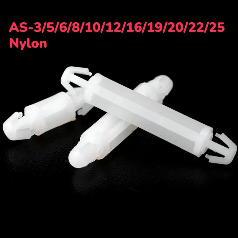 Aircraft Type Self-locking PCB Isolation Column Supports Nylon Plastic Board Spacers Standoffs for 4mm Mounting Hole
Aircraft Type Self-locking PCB Isolation Column Supports Nylon Plastic Board Spacers Standoffs for 4mm Mounting Hole