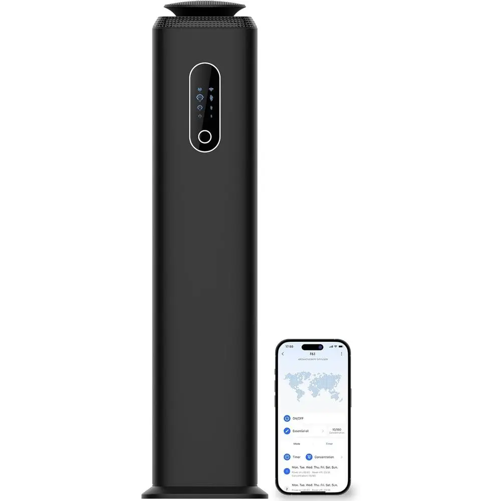 1000ML- Commercial Diuser hine Cover 10000 Sq t - Tower Hotel Scent Diuser or Whole House - Wii App Control -Scent Air hine & Wa
1000ML- Commercial Diuser hine Cover 10000 Sq t - Tower Hotel Scent Diuser or Whole House - Wii App Control -Scent Air hine & Wa