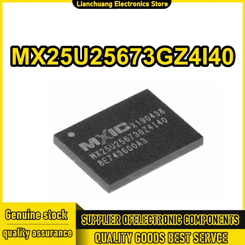 Новые и оригинальные микросхемы MX25U25673GZ4I40 MX25U25673GZ4140 MX25U25673 6мм*8мм QFN-8
Новые и оригинальные микросхемы MX25U25673GZ4I40 MX25U25673GZ4140 MX25U25673 6мм*8мм QFN-8